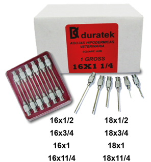 AGUJAS HIPODÉRMICAS